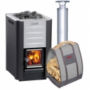 Saunové pece na drevo a komíny