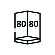 Obľúbený rozmer 80x80 cm