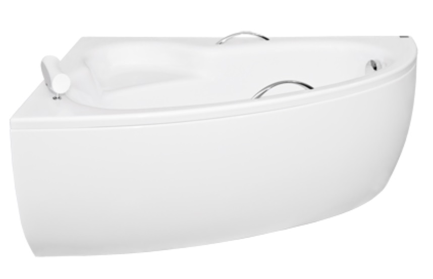 Besco NATALIA PREMIUM 150 x 70 cm vaňa ľavá asymetrická, akrylátová