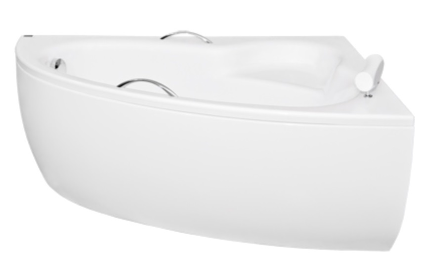 Besco NATALIA PREMIUM 150 x 70 cm vaňa pravá asymetrická, akrylátová