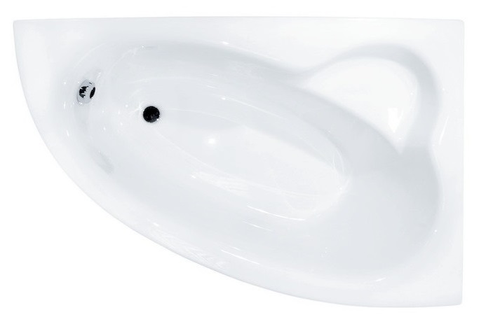 Besco NATALIA PREMIUM 150 x 70 cm vaňa pravá asymetrická, akrylátová