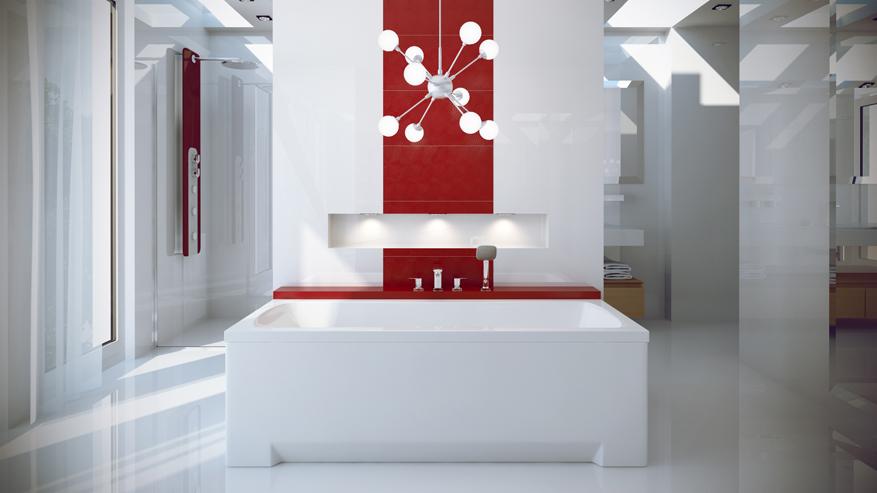 Obdĺžniková akrylátová vaňa OPTIMA PREMIUM 170x70 cm