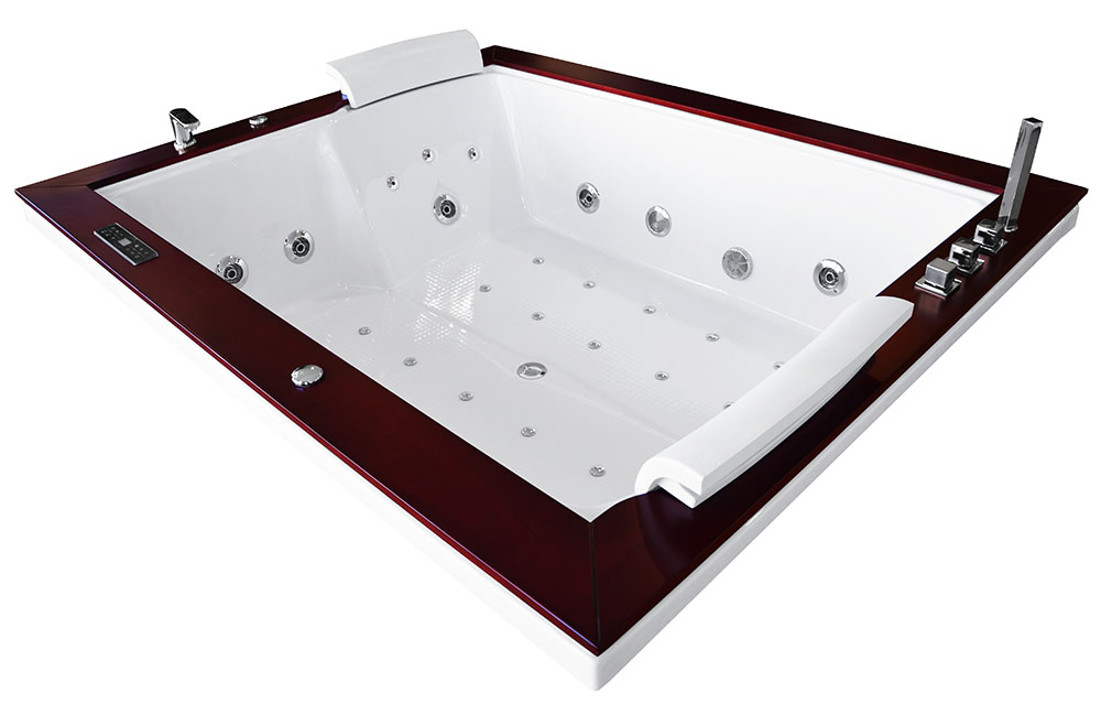 M-SPA - Kúpeľňová vaňa HC SPA s hydromasážou 180 x 150 x 67 cm