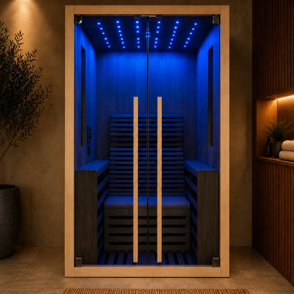 Infrasauna Sanotechnik CARBON 1 pre 1 osobu 100 × 130 cm