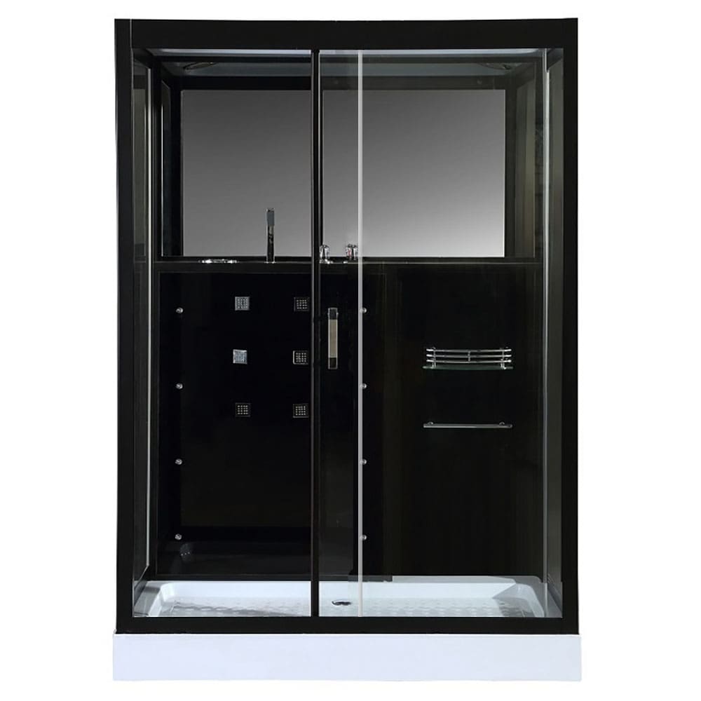 M-SPA - Hydromasážny sprchový box 545 120 x 90 x 220 cm