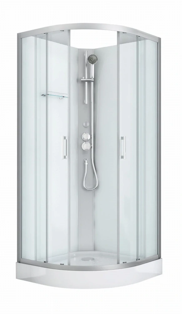Sanotechnik QuickLine Dallas chrom - Sprchová kabína 90 x 90 x 210 cm