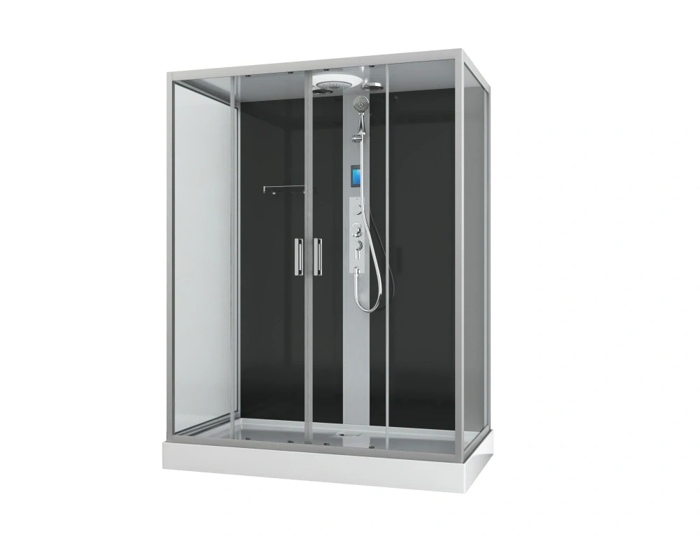 Sanotechnik QuickLine New York chróm - Sprchová kabína 160x90x215 cm