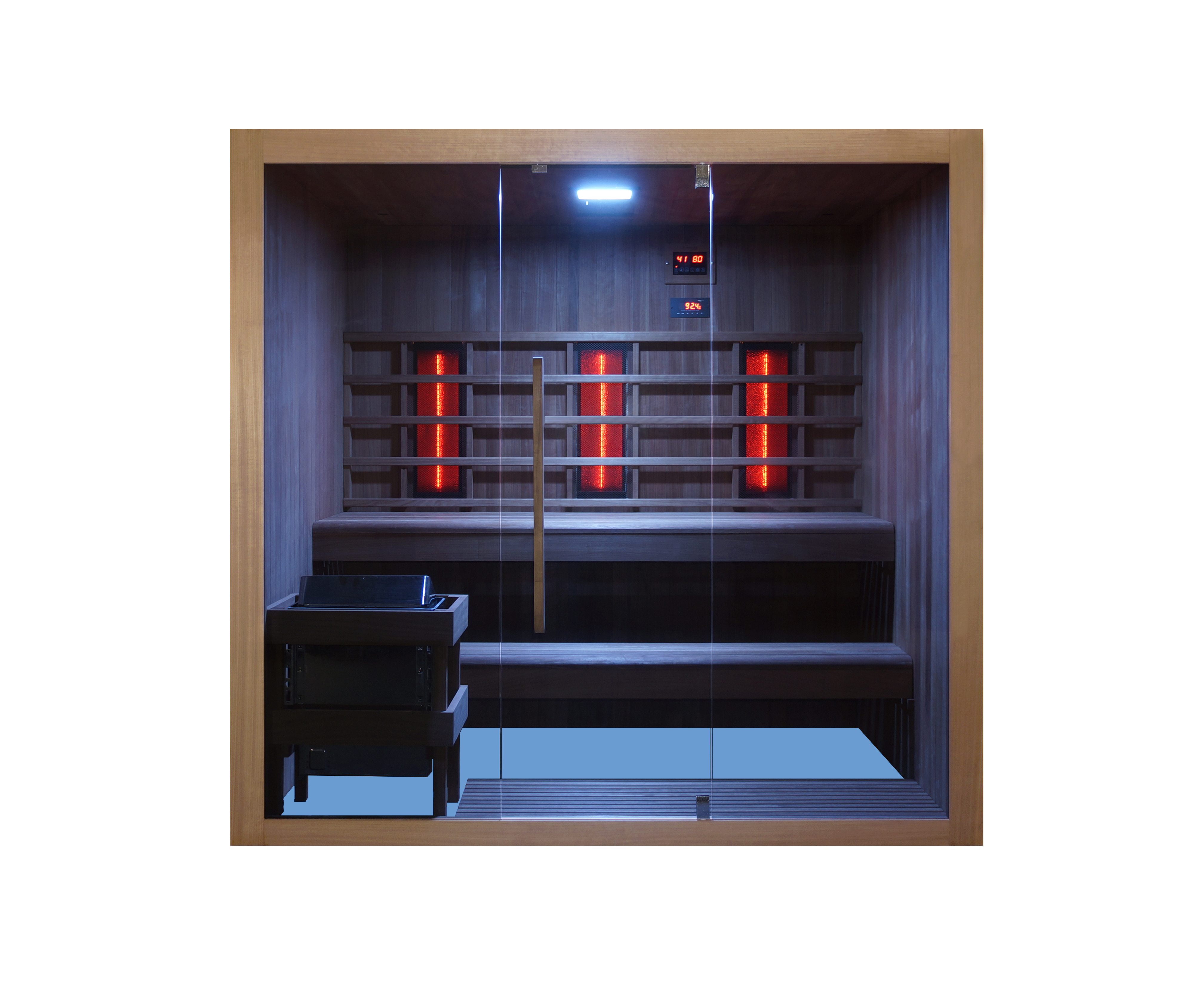Sanotechnik Kotka kombinovaná sauna (infra + fínska sauna) pre 4-5 osôb, 200x150cm