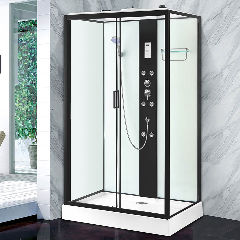 M-SPA - Sprchovací box 550 s hydromasážou 120 x 80 x 215 cm, ľavá verzia