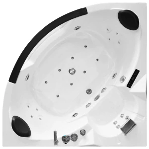 M-SPA - Vaňa s hydromasážou 632B pravá pre 2 osoby 150 x 150 x 67 cm