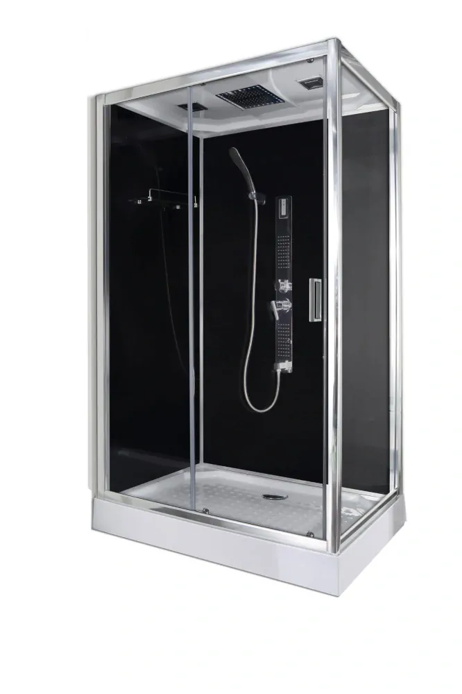 Sanotechnik - QuickLine Trend - sprchový box obdĺžnik - 120x80x210cm + Bluetooth