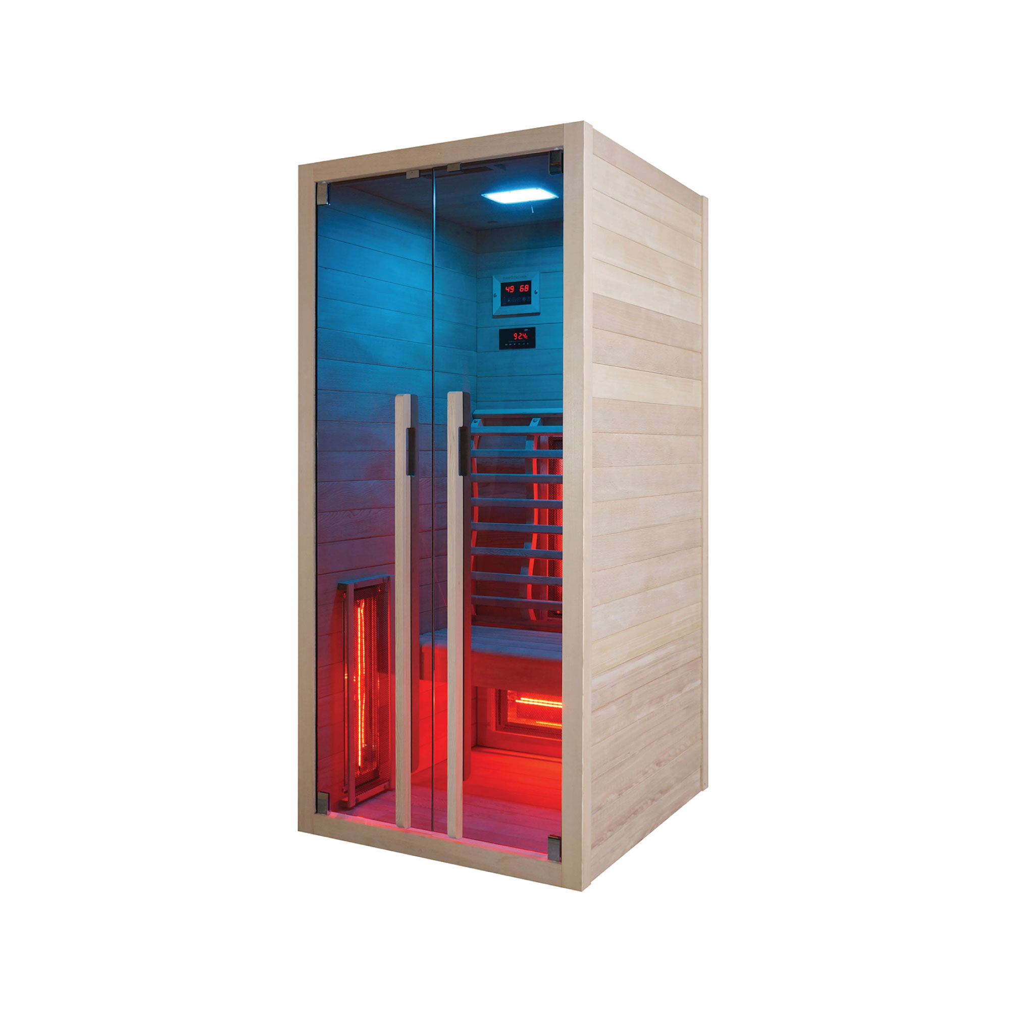 Sanotechnik - RUBY 1 - infrasauna pre 1 osobu, 90 x 100 x 195 cm