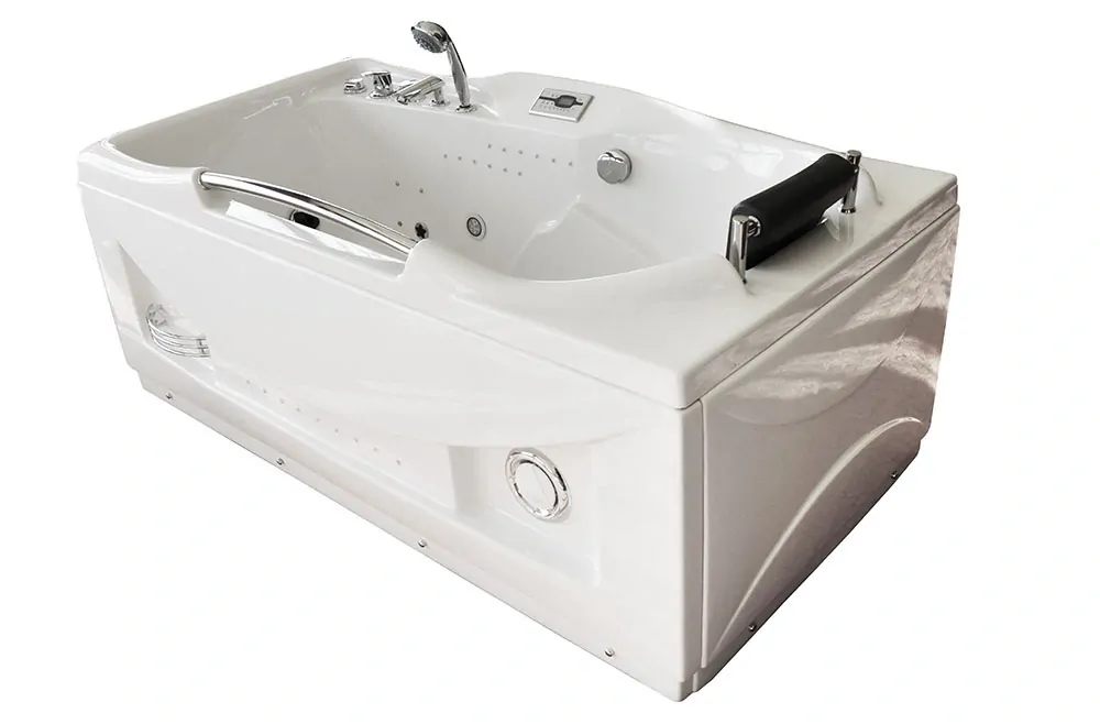 M-SPA - Kúpeľňová vaňa pravá s hydromasážou 174 x 88 x 70 cm