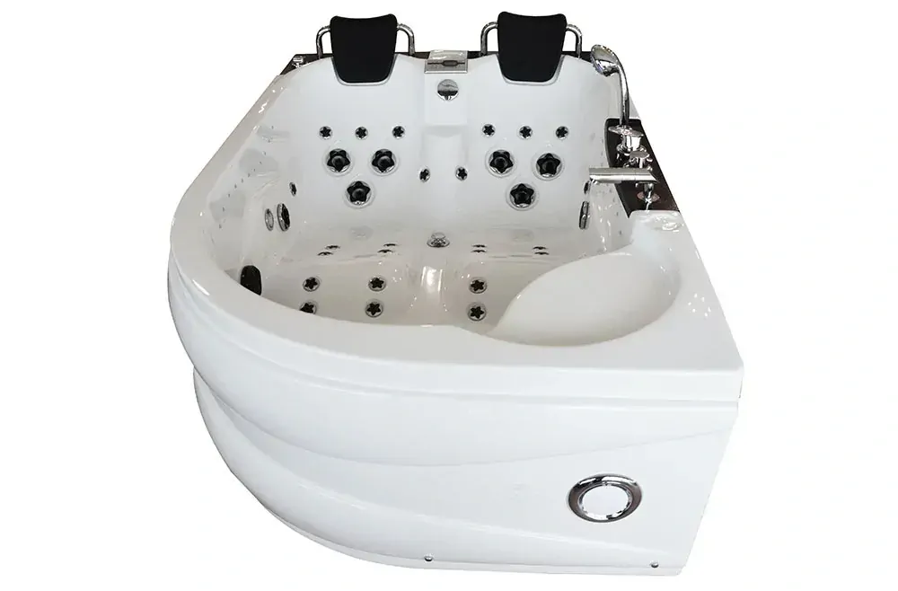 M-SPA 1062 Ľavá kúpeľňová vaňa s hydromasážou 180 x 120 x 61 cm