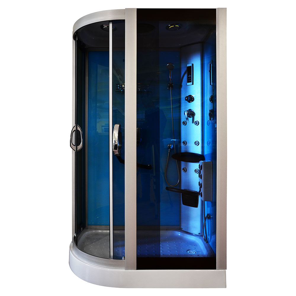 M-SPA - Sprchovací box 8218P s hydromasážou 120 x 85 x 215 cm, pravá verzia