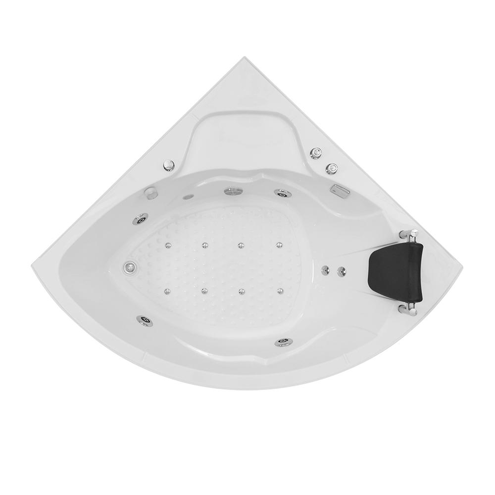M-SPA - Kabino SPA vaňa s hydromasážou a funkciou parnej sauny 135 x 135 x 220 cm