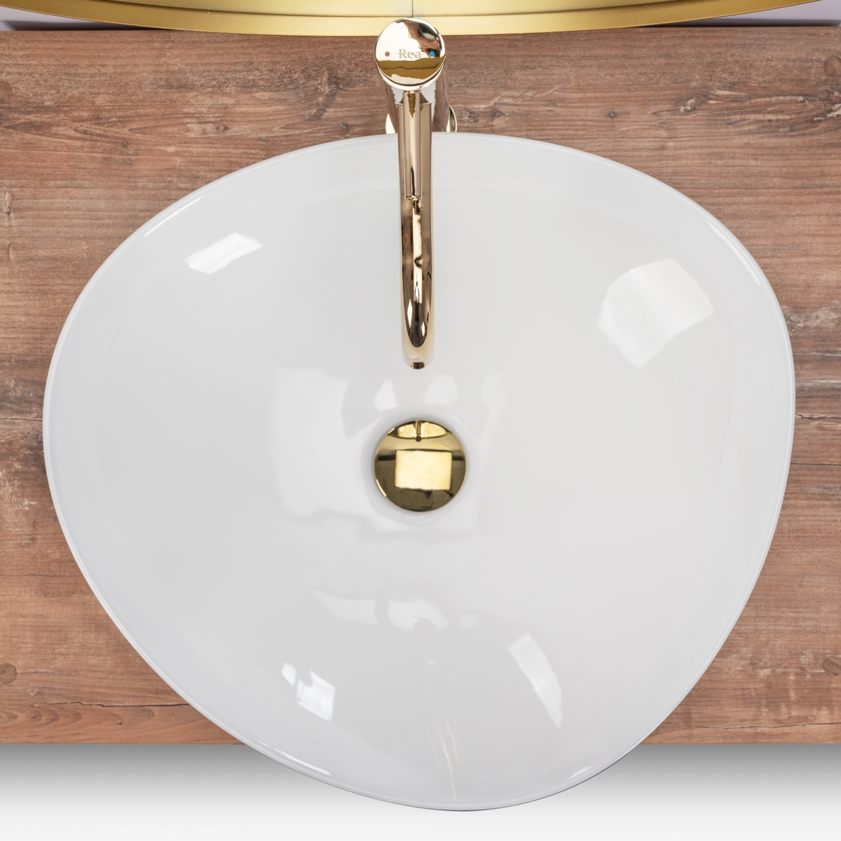 REA - Keramické umývadlo na dosku ANDREA