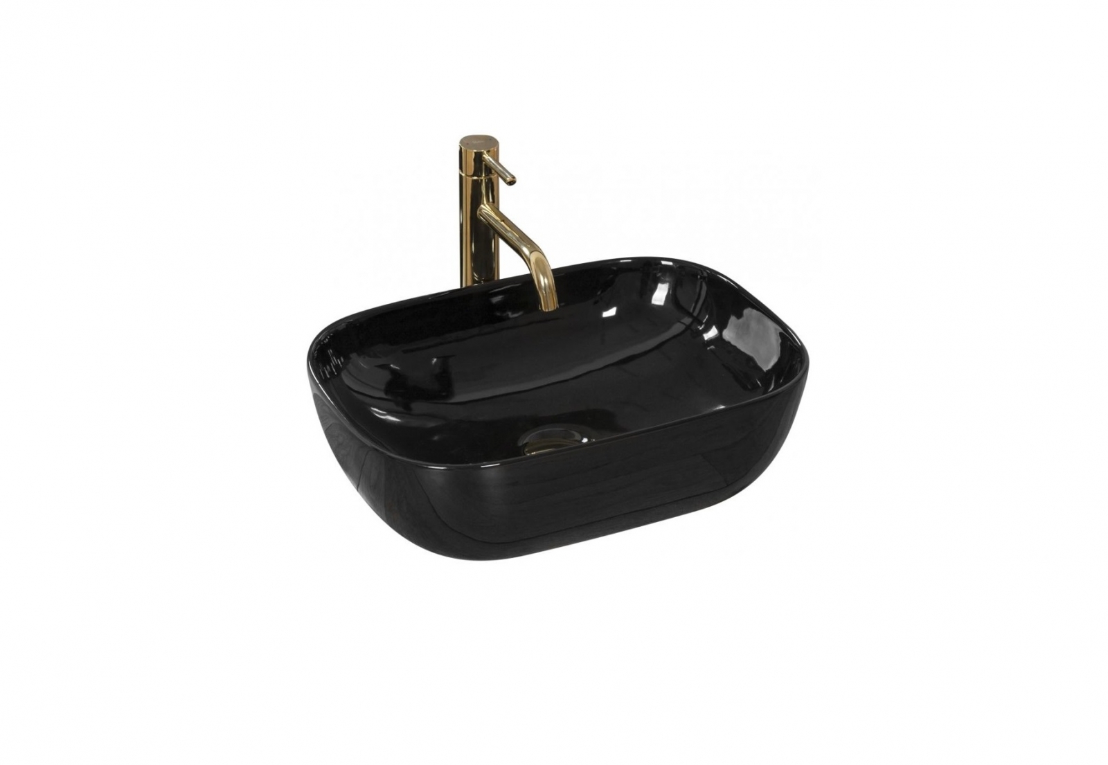 REA - Umývadlo na dosku BELINDA BLACK