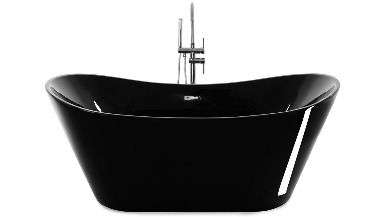 REA - Voľne stojaca vaňa FERRANO BLACK