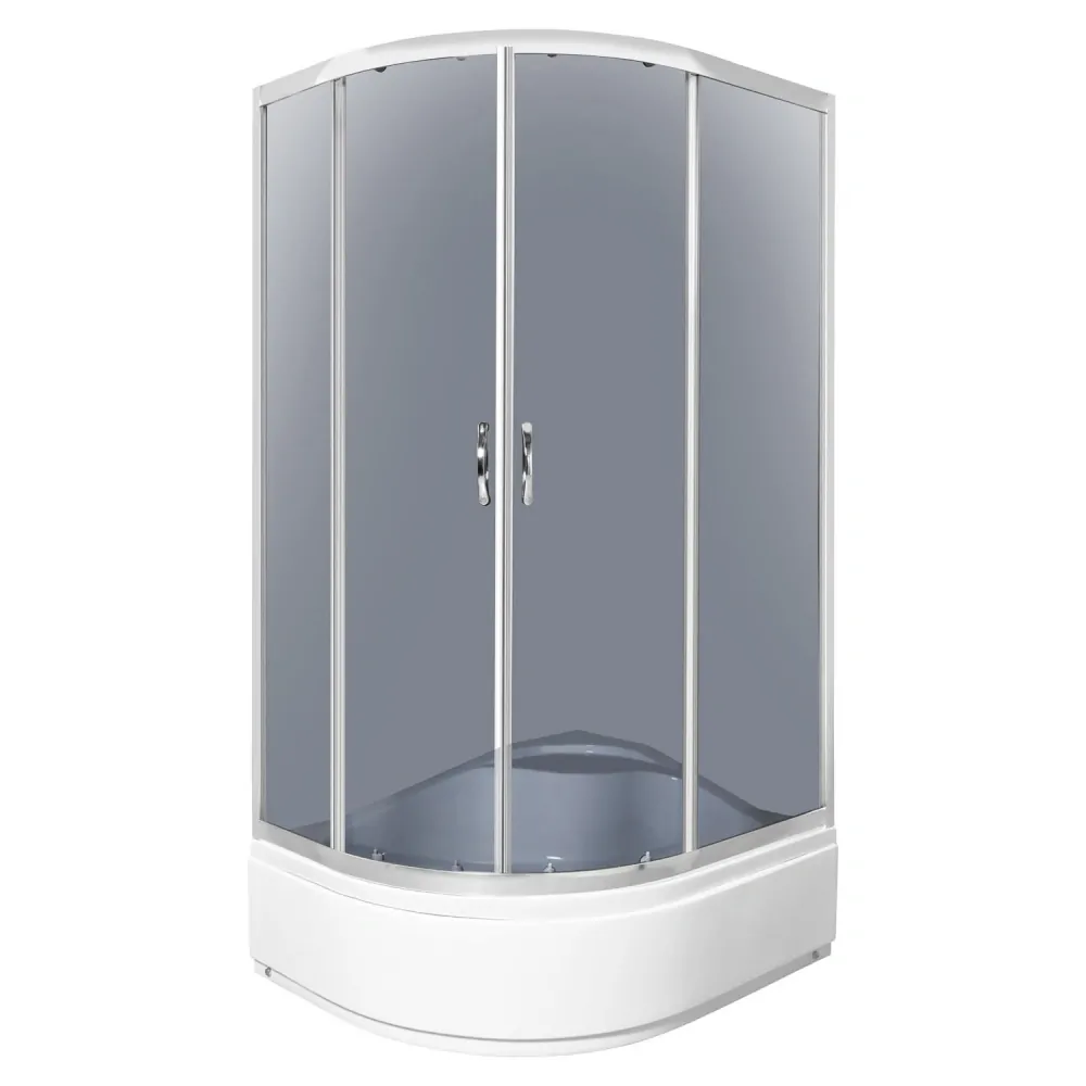 Sprchový kút Katia 100x80 vpravo so sprchovou vaničkou