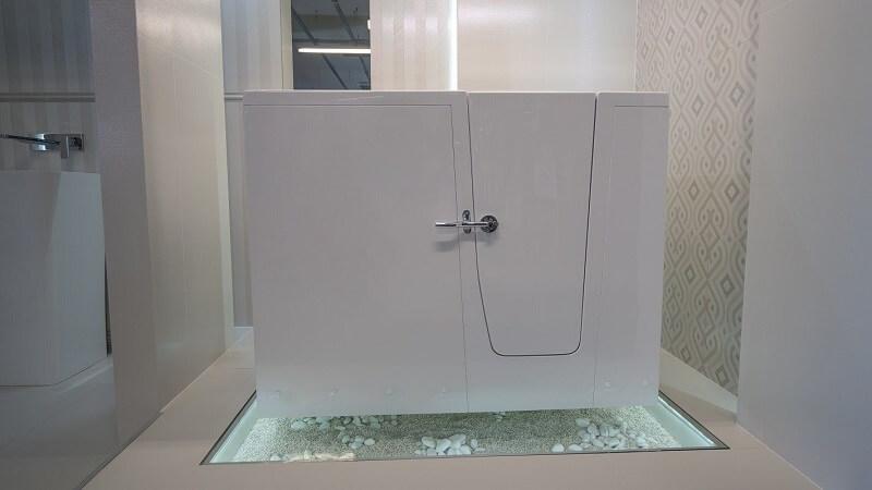 Bezbariérová vaňa s dvierkami ELEGANCA 115P - 115 x 68 cm dvierka na pravej strane