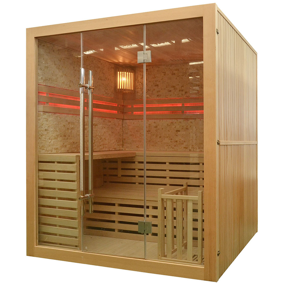M-SPA - Suchá sauna s pieckou 180 x 160 x 200 cm 6 kW