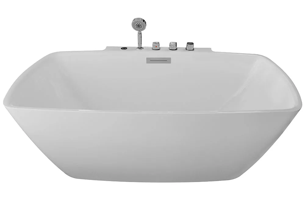 M-SPA - 1701 Voľne stojaca kúpeľňová vaňa SPA s hydromasážou 170 x 85 x 61 cm