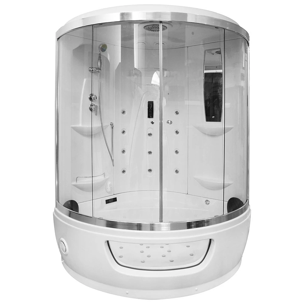 M-spa kabínová vaňa s hydromasážou a saunovou funkciou 1549, 2 osoby, 135x135x220cm