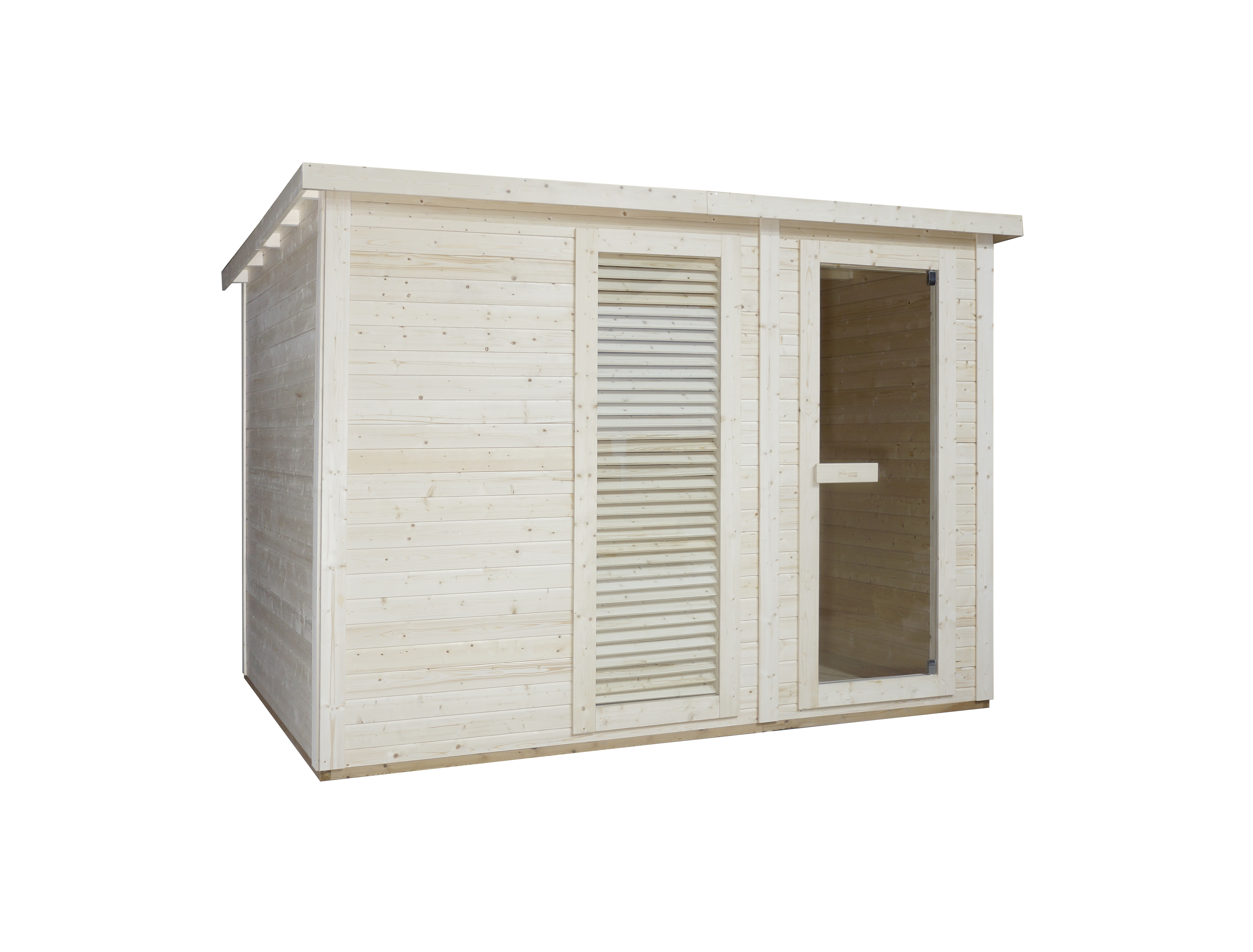 Vonkajšia sauna VAASA pre 4-6 osôb 310x230x219,5 cm