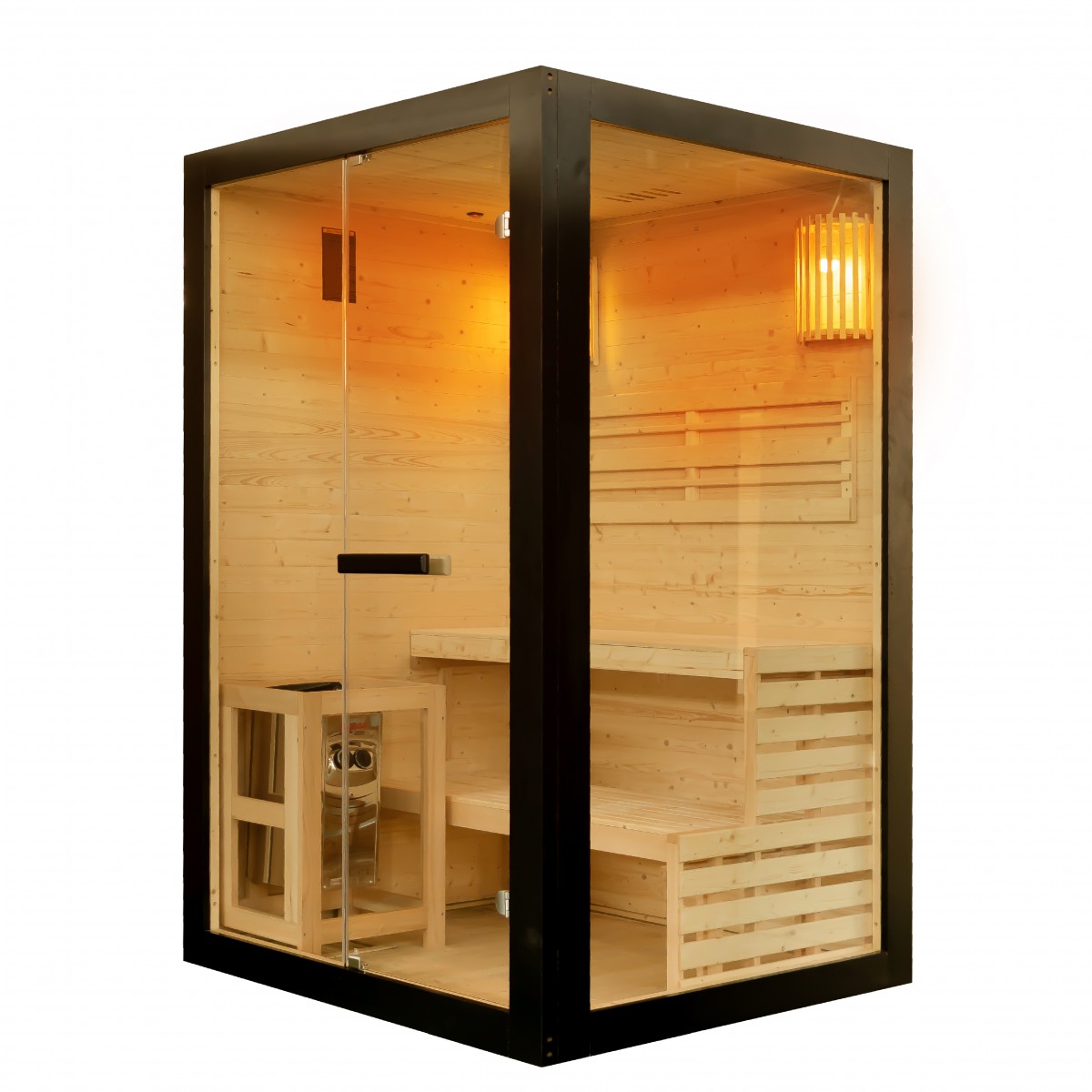 Sauna PANORAMA BLACK pre 2 osoby