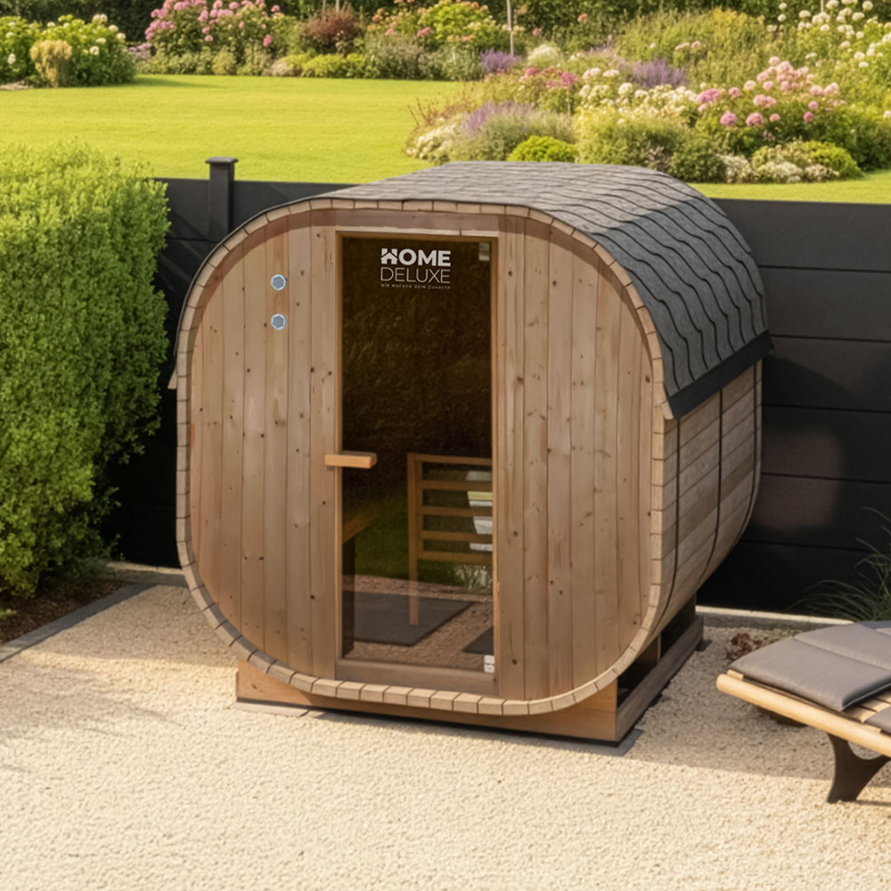 Vonkajšia sauna CUBE XL - 194 x 220 cm pre 6 osôb