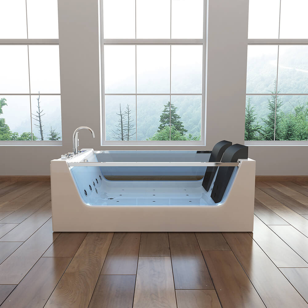 Hydromasážna vaňa so svetelnou terapiou ATLANTIC XL 180 x 120
