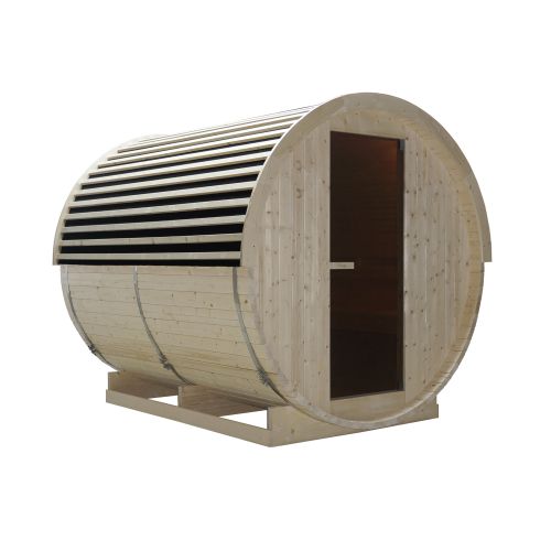 Vonkajšia sauna NYBORG L pre 6 osôb 194,2 x 244,9 x 194,9 cm