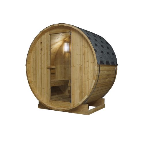 Vonkajšia sauna TROMSÖ M pre 2 osoby 189x120x191,5 cm