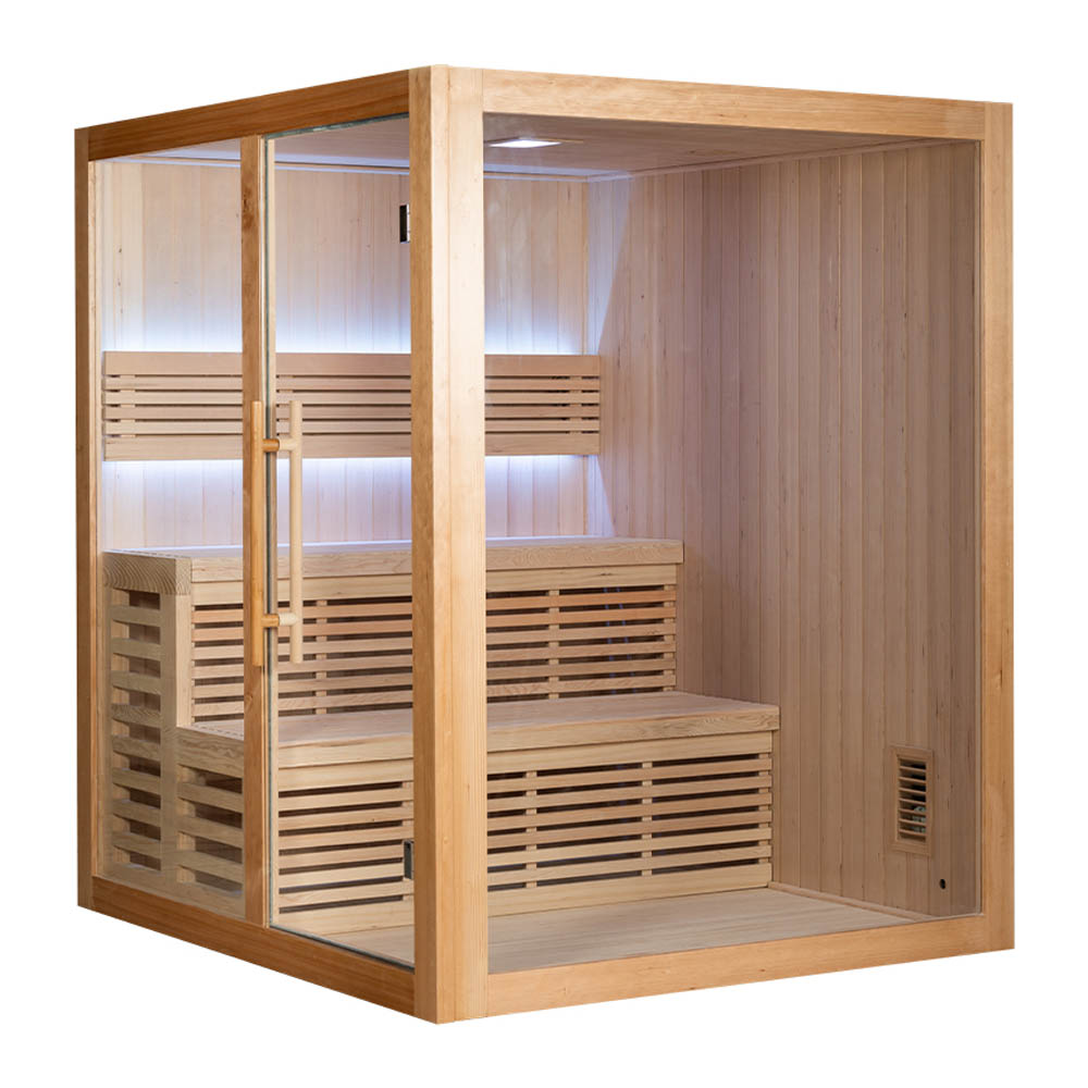 Suchá sauna s kachľami HARVIA 6kW 180X160X200CM