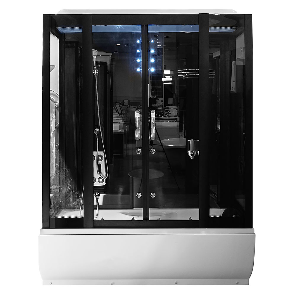 M-SPA - Hydromasážny Box 611 BLACK 170 x 90 x 220 cm