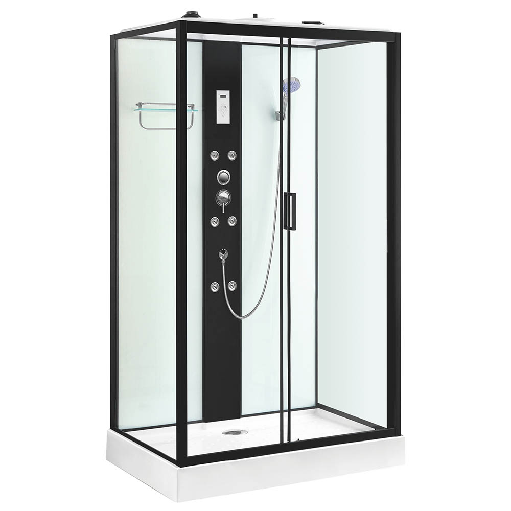 M-SPA - Sprchovací box 550 s hydromasážou 120 x 90 x 215 cm, pravá verzia