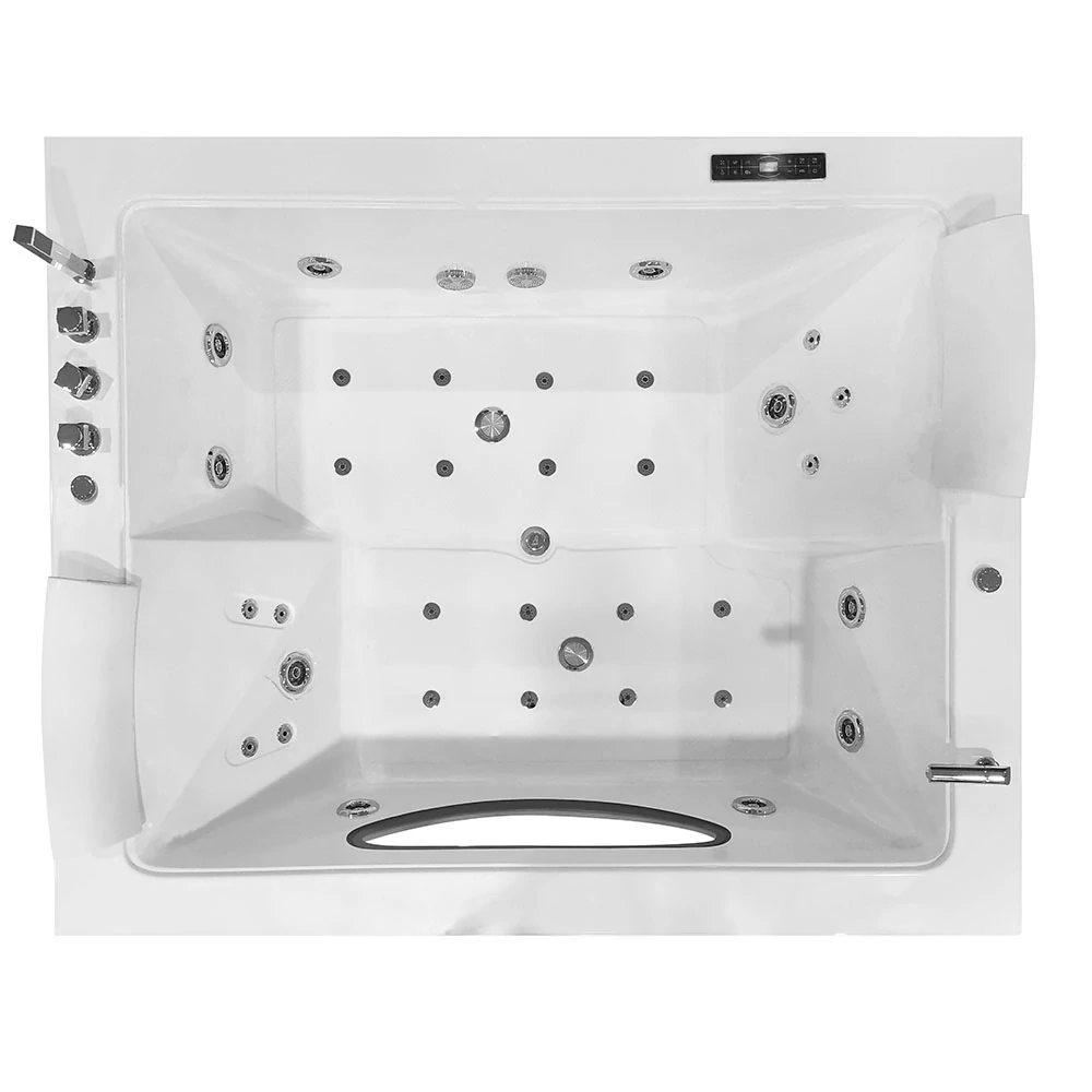 M-SPA - Kúpeľňová vaňa SPA s hydromasážou 180 x 150 x 62 cm