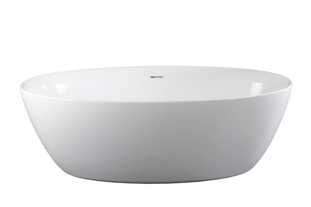 Sanotechnik - Miami - Samostatne stojaca vaňa 170 x 82cm biely lesk
