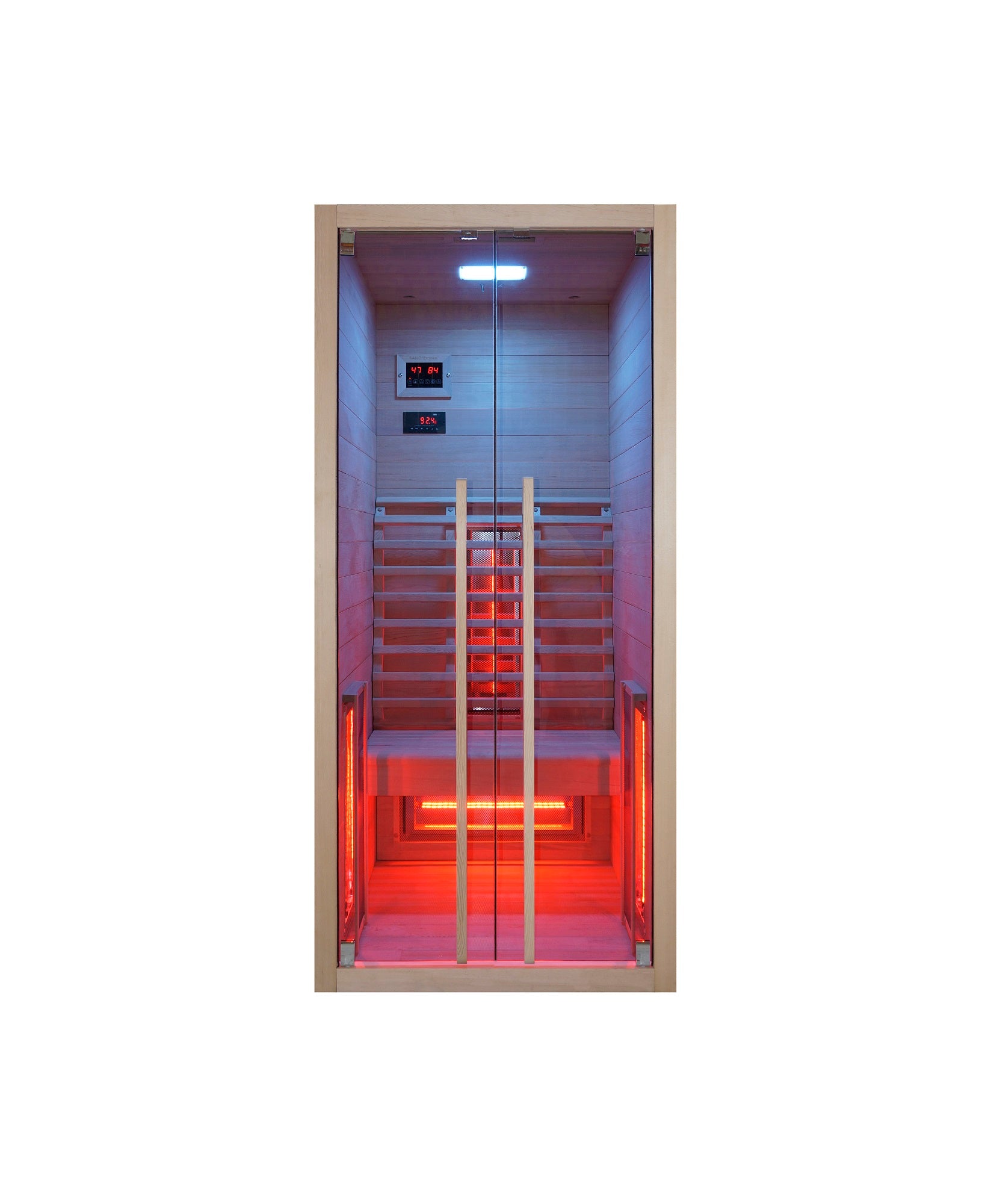 Sanotechnik - RUBY 1 - infrasauna pre 1 osobu, 90 x 100 x 195 cm