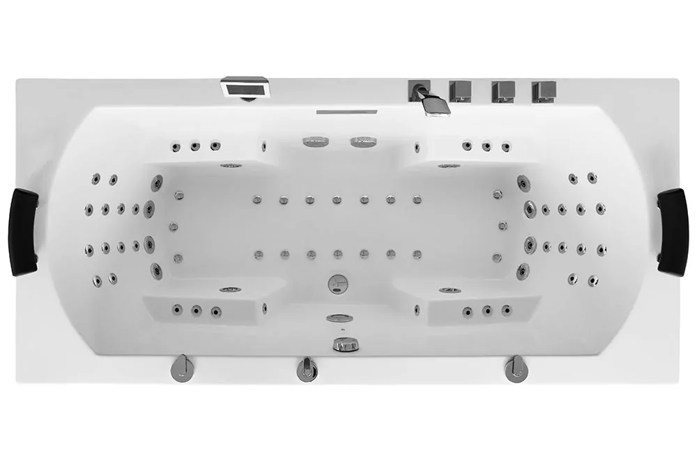 M-SPA - Kúpeľňová vaňa s hydromasážou 200 x 90 x 70 cm