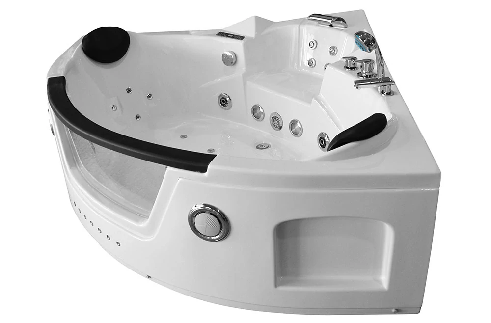 M-SPA - Vaňa s hydromasážou 632B pravá pre 2 osoby 150 x 150 x 67 cm