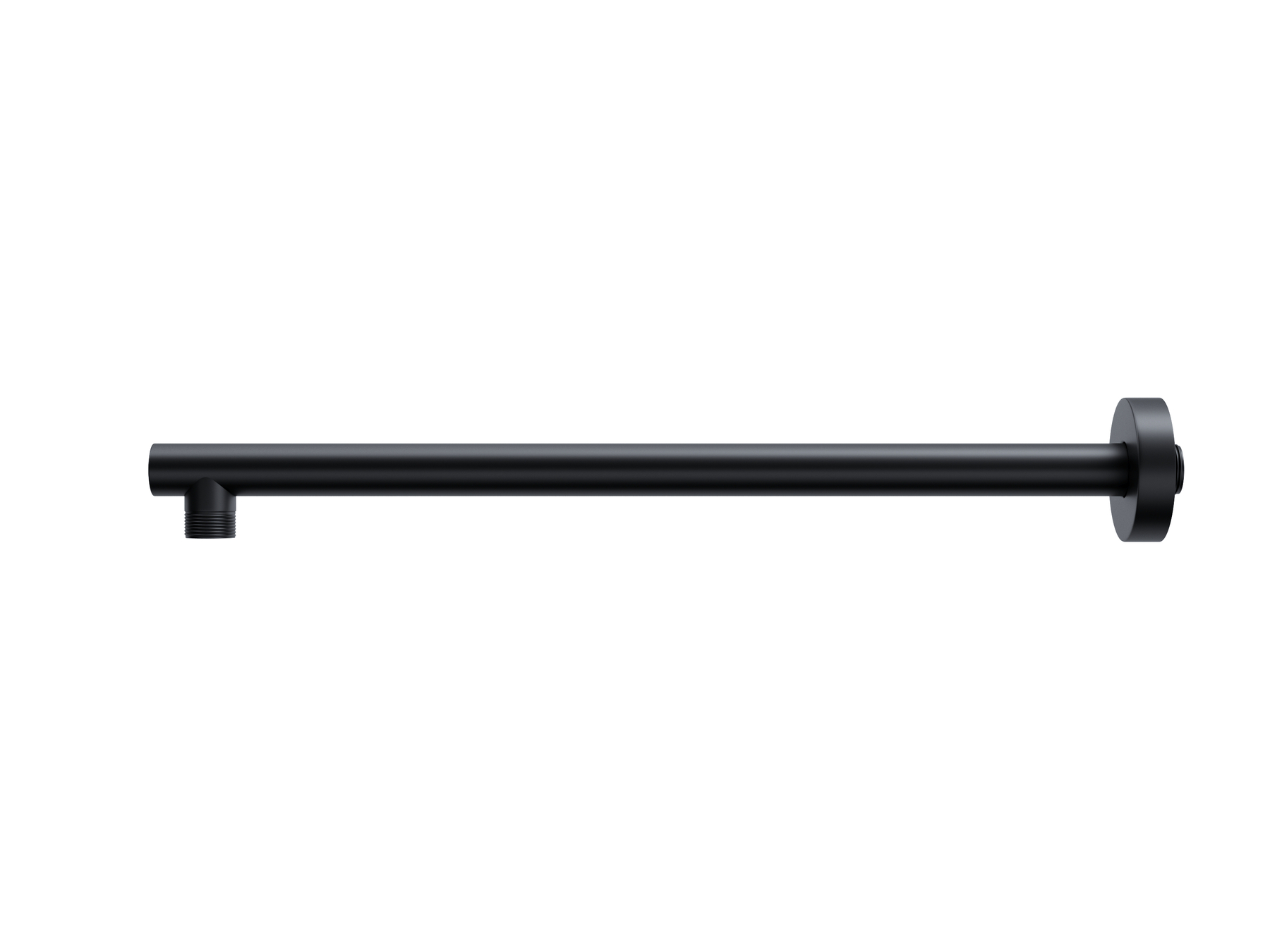 Corsan - Sprchové rameno pre dažďovú sprchovú hlavicu 38 cm, čierne CMRO38BL