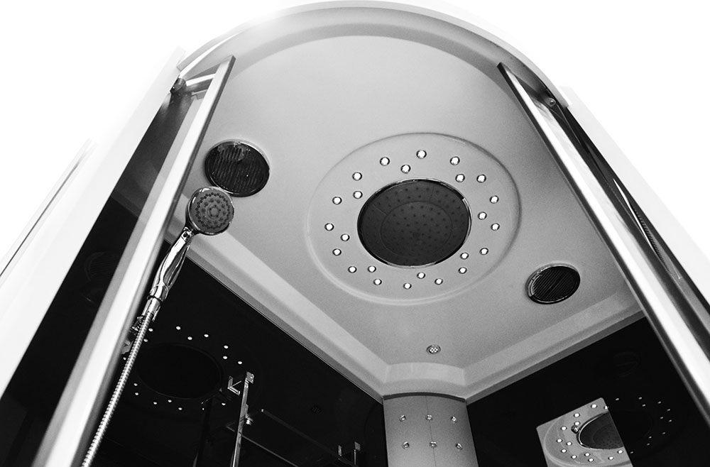 M-SPA - Sprchovací box 9914L s hydromasážou 120 x 85 x 225 cm, ľavá verzia