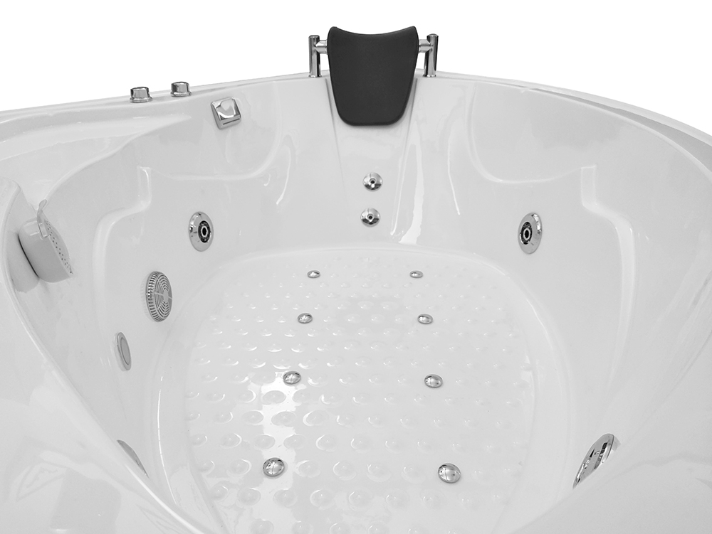 M-SPA - Kabino SPA vaňa s hydromasážou a funkciou parnej sauny 135 x 135 x 220 cm