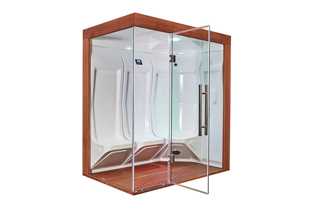 M-SPA - Parná sauna pravá pre 3 osoby 118 x 195 x 210 cm