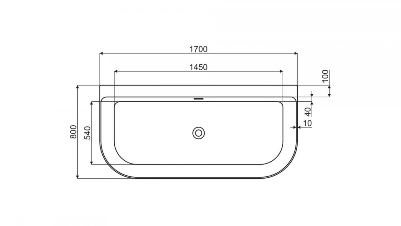 REA - Vaňa OLIMPIA 170