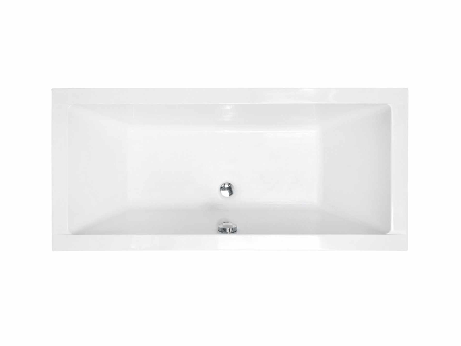 Besco QUADRO - akrylátová vaňa 180x80 cm (#WAQ-180-PK)