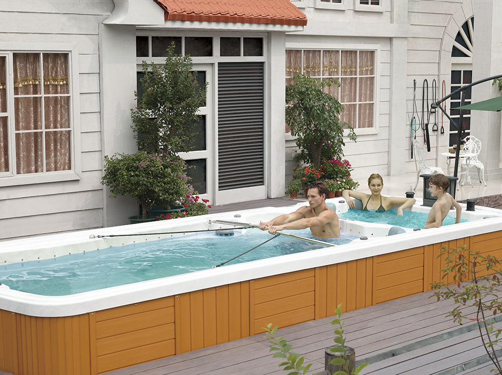 M-SPA - SPA bazén s hydromasážou 590 x 228 x 150 cm
