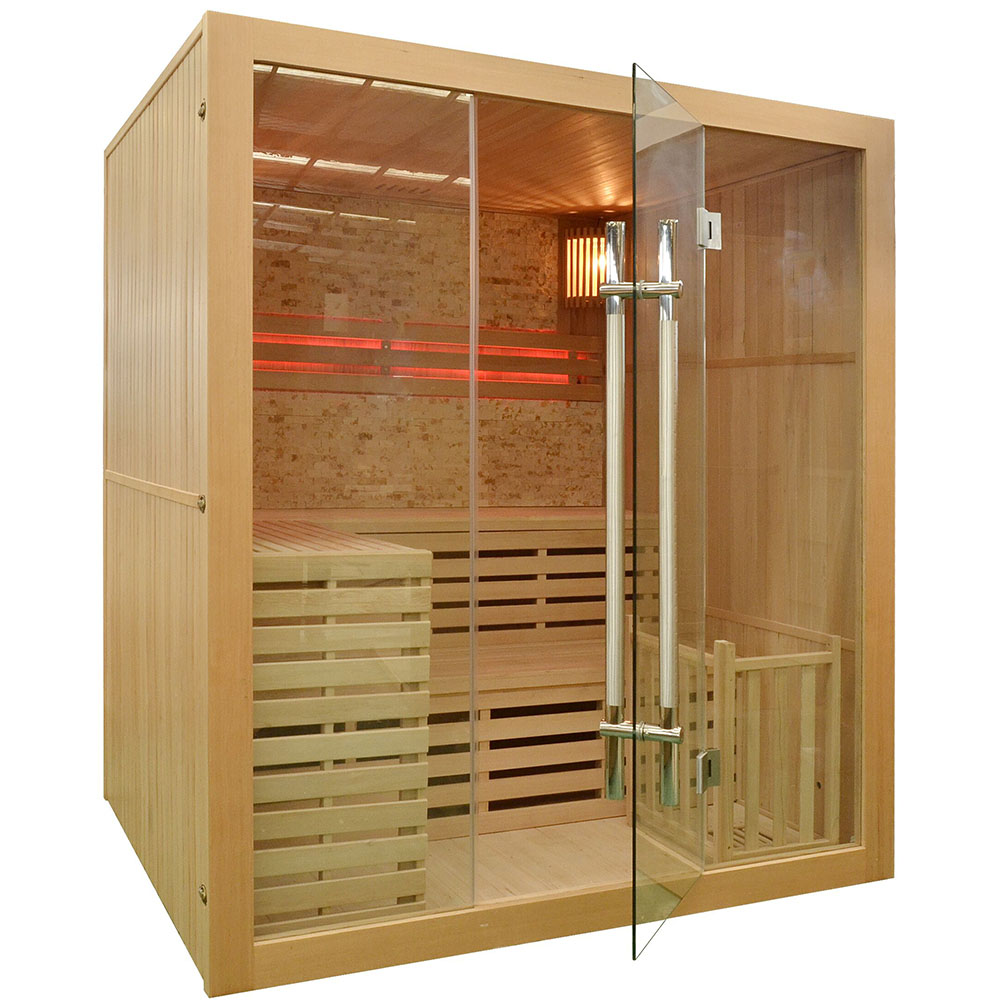 M-SPA - Suchá sauna s pieckou 180 x 160 x 200 cm 6 kW